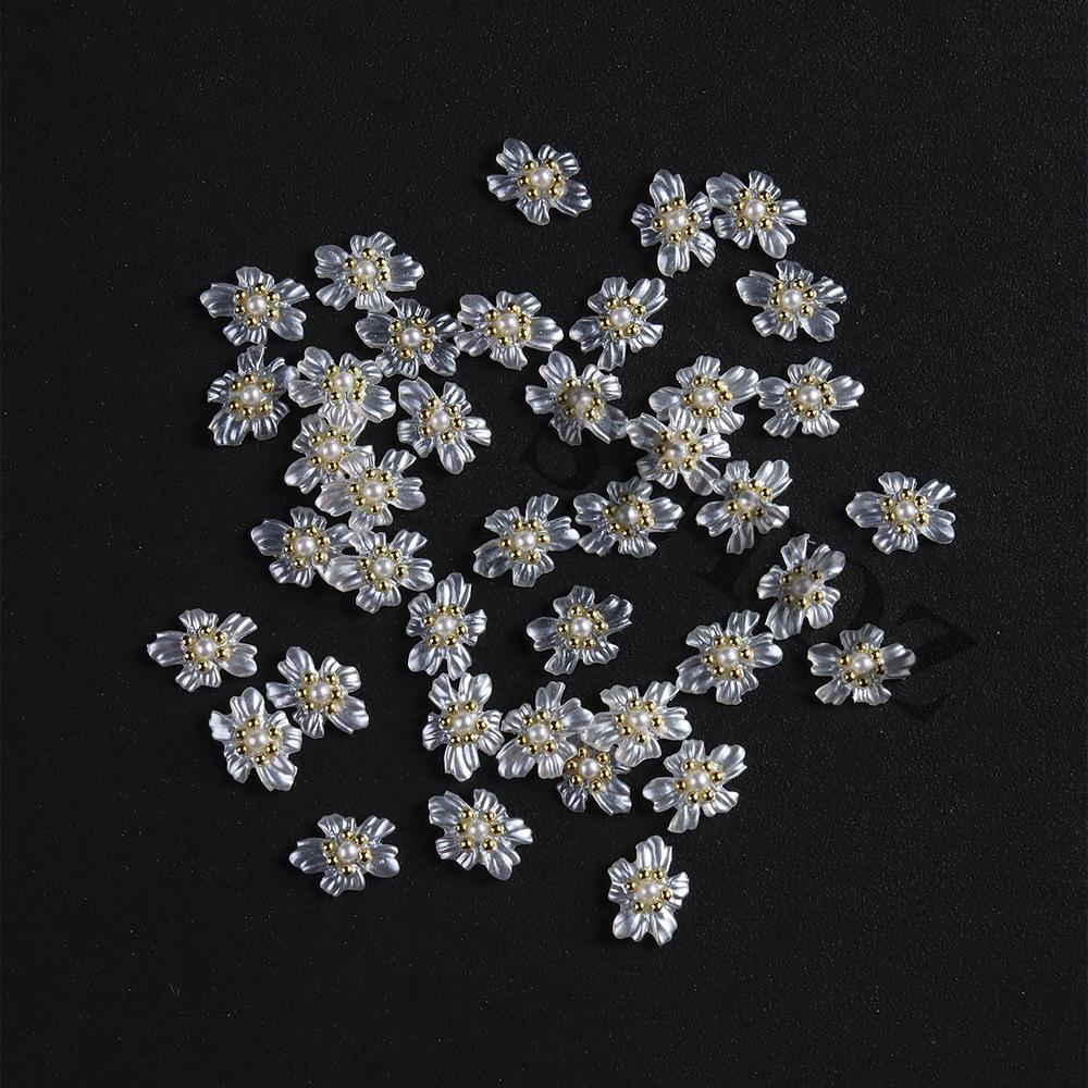2026 White Milk Flower Nail Art: 3D Gold Beads & Inlaid Flowers for Nail Decoration Ornament D-VC (10 Pieces)
2026 White Milk Flower Nail Art: 3D Gold Beads & Inlaid Flowers for Nail Decoration Ornament D-VC (10 Pieces)