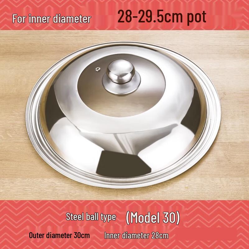 Set of 3: 4mm Thickened Stainless Steel Visual Pot Lids
Set of 3: 4mm Thickened Stainless Steel Visual Pot Lids