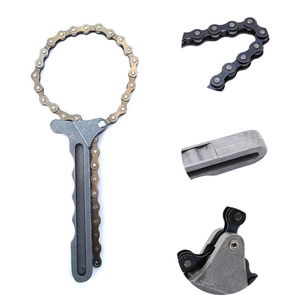 Adjustable Design Oil Fuel Filter Durable Spanner Remover Tool for Loosening and Tightening срібний
Adjustable Design Oil Fuel Filter Durable Spanner Remover Tool for Loosening and Tightening срібний