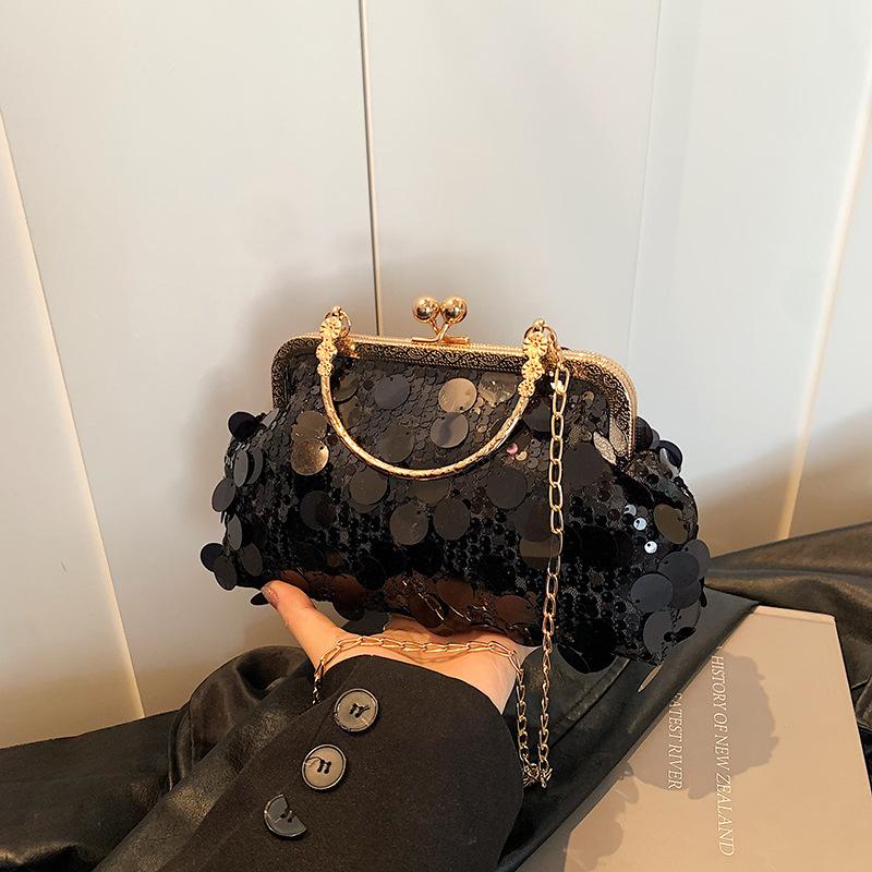 Sequins Evening Clutch Bag Fashion Evening Bags Chain Strap Bling Shoulder Bag Large Capacity Top Handle Purse for Wedding Party чёрный
Sequins Evening Clutch Bag Fashion Evening Bags Chain Strap Bling Shoulder Bag Large Capacity Top Handle Purse for Wedding Party чёрный