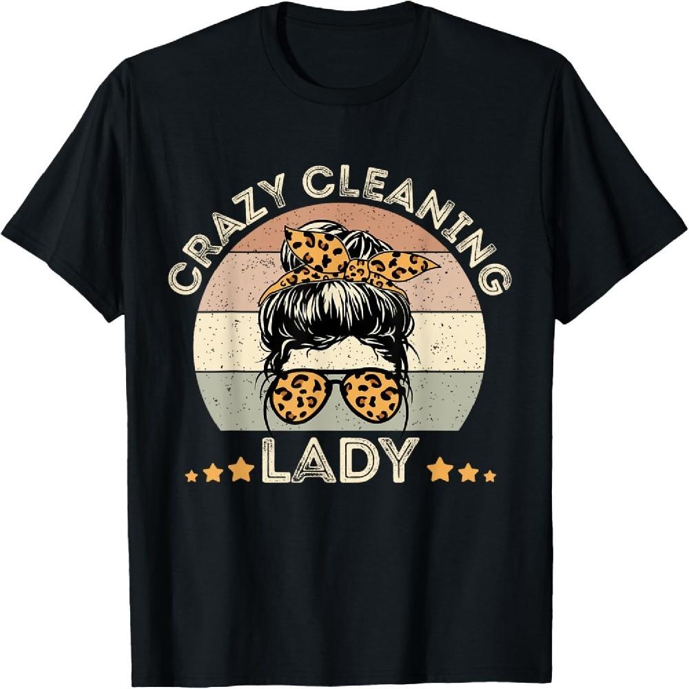 Funny Crazy Cleaning Lady, Cleaning Lover, House Proud T-Shirt XXXXXL чорний
Funny Crazy Cleaning Lady, Cleaning Lover, House Proud T-Shirt XXXXXL чорний