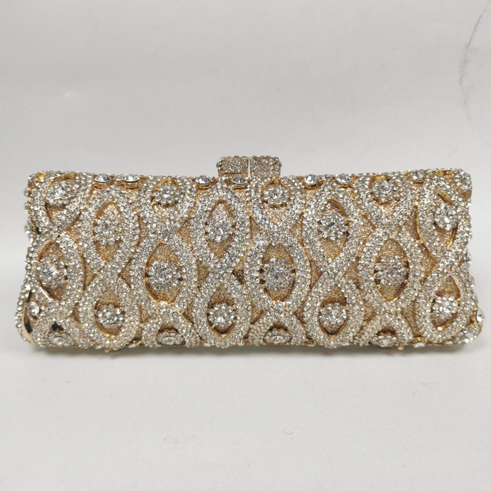 WHTUOHENG Crystal Evening Purse Clutch Diamond Women Silver Gold Wedding Bag Red/Blue/Yellow Lady Rhinestone Party Handbag Prom 21.5cmX8.5cmX4.5cm
WHTUOHENG Crystal Evening Purse Clutch Diamond Women Silver Gold Wedding Bag Red/Blue/Yellow Lady Rhinestone Party Handbag Prom 21.5cmX8.5cmX4.5cm