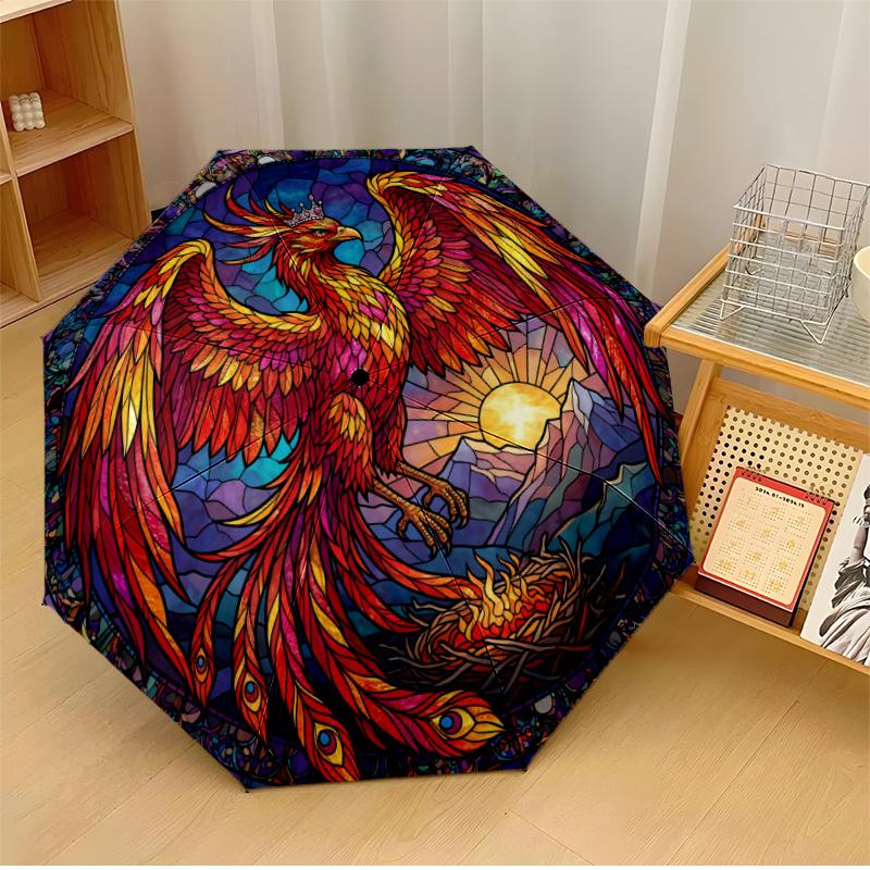 Cosmic Phoenix Art (2) Printed umbrella windproof folding umbrella portable sun and rain umbrella suitable for gifting
Cosmic Phoenix Art (2) Printed umbrella windproof folding umbrella portable sun and rain umbrella suitable for gifting