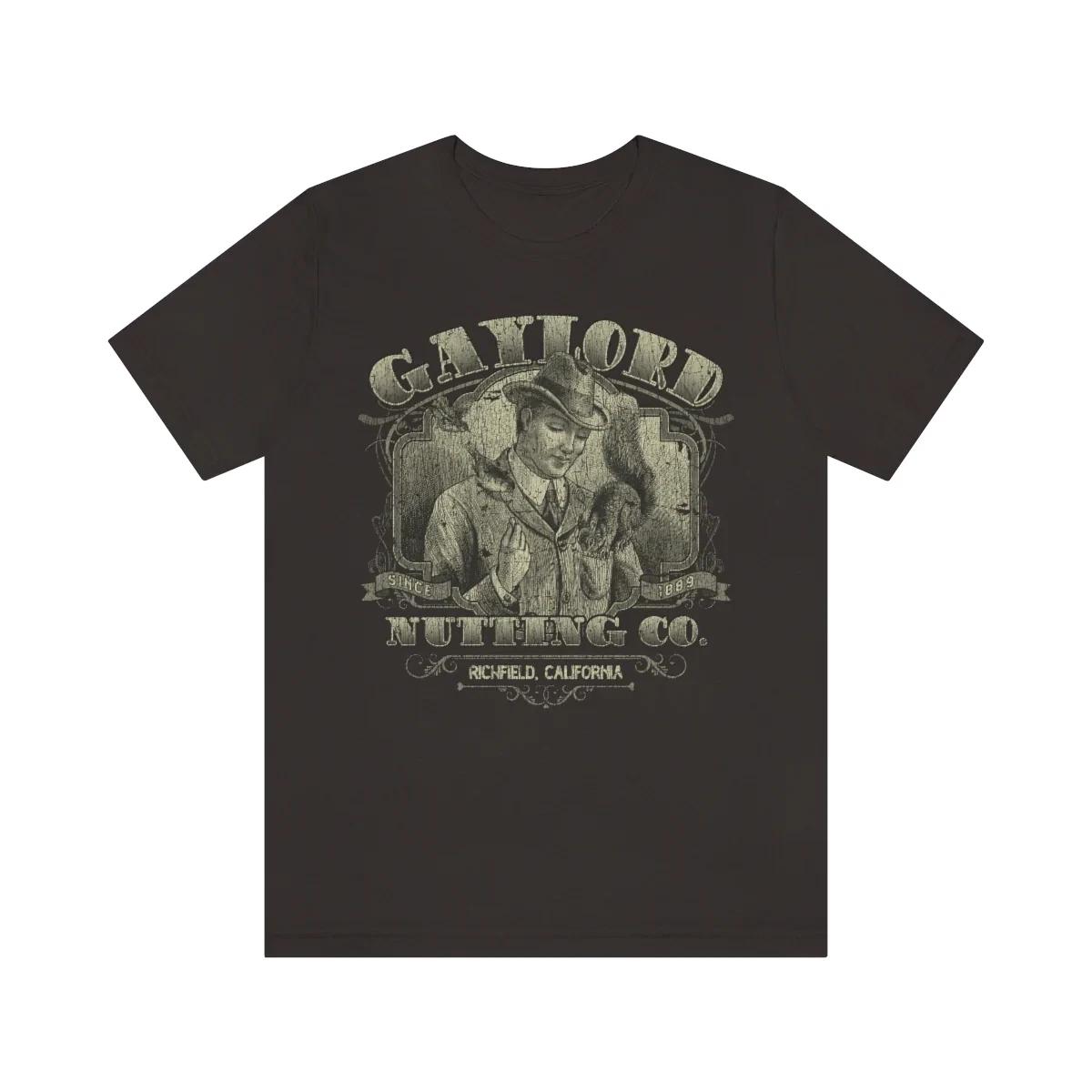 Gaylord Nutting Co. 1889 Vintage Men s T shirt XL
Gaylord Nutting Co. 1889 Vintage Men s T shirt XL