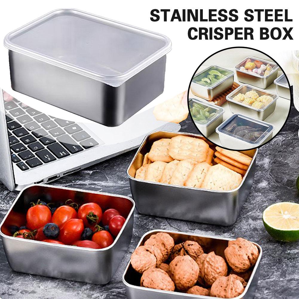 Stainless Steel Food Storage Serving Trays Rectangle Fruit Organizers With Noodles Sausage Home Kitchen Dish Cover FoodCont K1B2 серебряный
Stainless Steel Food Storage Serving Trays Rectangle Fruit Organizers With Noodles Sausage Home Kitchen Dish Cover FoodCont K1B2 серебряный