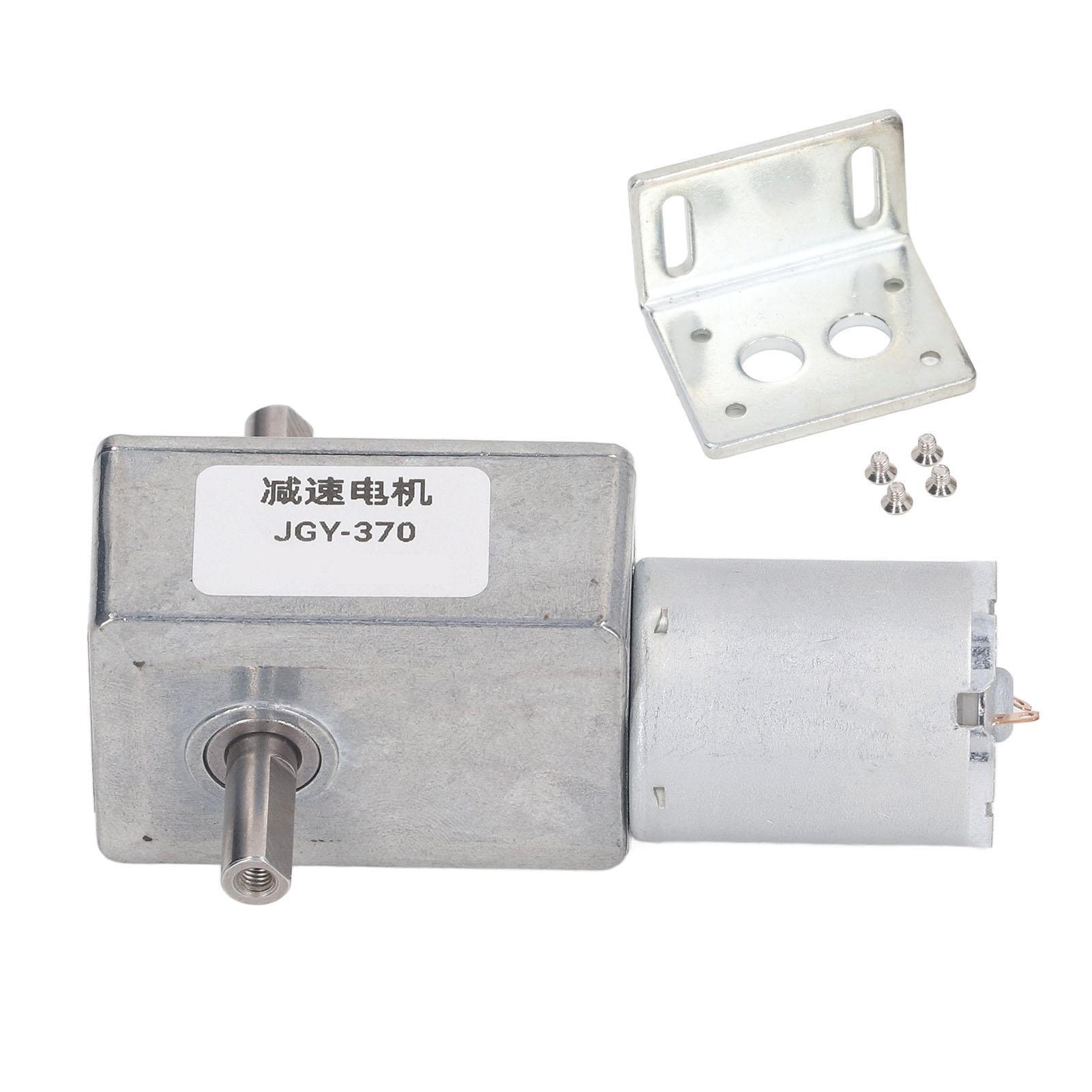 DC Motor 25kg.cm 12mm Double Shafts Self Locking Reversible Worm Gear Motor for Ovens Washing
DC Motor 25kg.cm 12mm Double Shafts Self Locking Reversible Worm Gear Motor for Ovens Washing