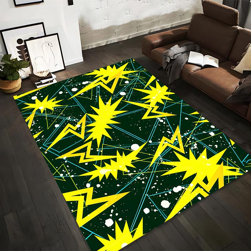 Abstract Yellow and Green Geometric Pattern Carpet for Modern Decor Suitable for use as an anti-slip for living room bedroom sofas 40x60cm( 15x23in )
Abstract Yellow and Green Geometric Pattern Carpet for Modern Decor Suitable for use as an anti-slip for living room bedroom sofas 40x60cm( 15x23in )