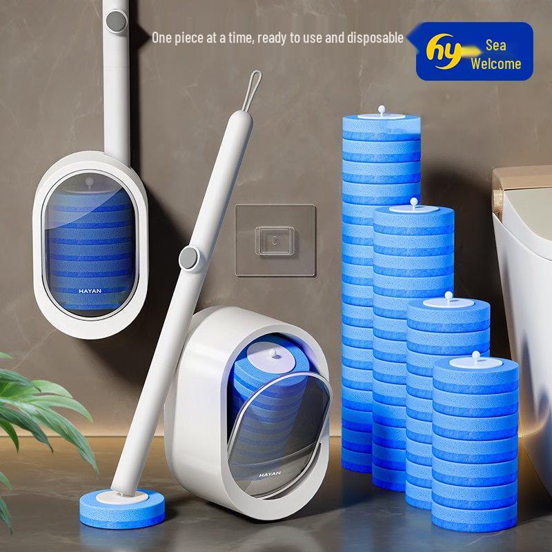 HAYAN HY Disposable Wall-Mounted Toilet Brush Set
HAYAN HY Disposable Wall-Mounted Toilet Brush Set