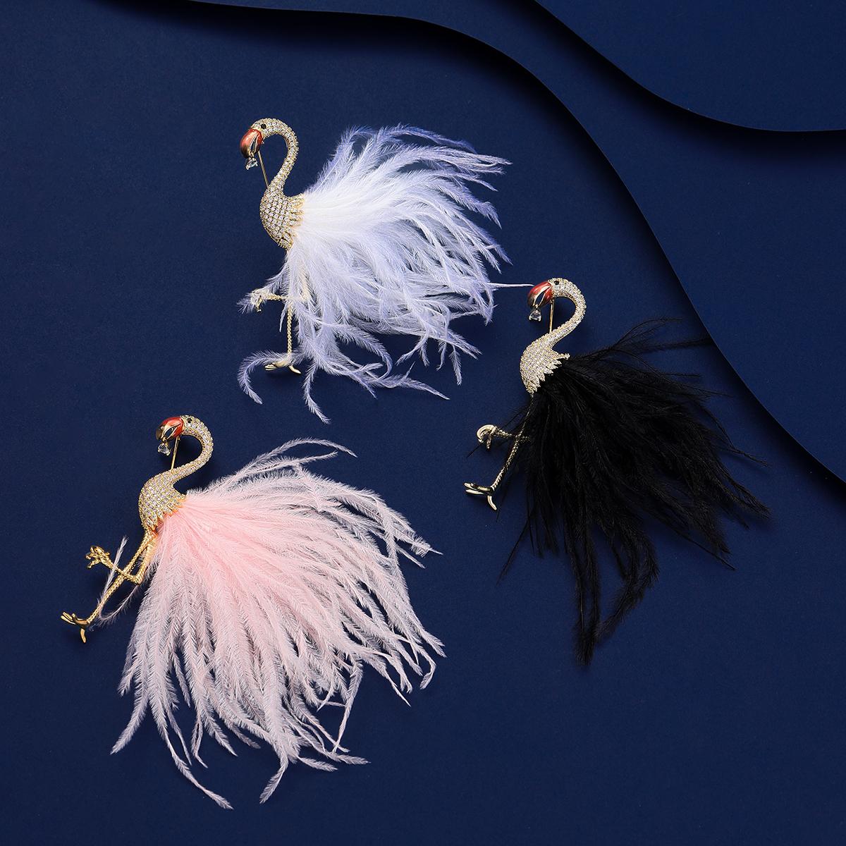 Fashion And Creative Design Of Clothing Flamingo Brooch Soft Feather Women s Luxurious Brooch Gift Pin
Fashion And Creative Design Of Clothing Flamingo Brooch Soft Feather Women s Luxurious Brooch Gift Pin