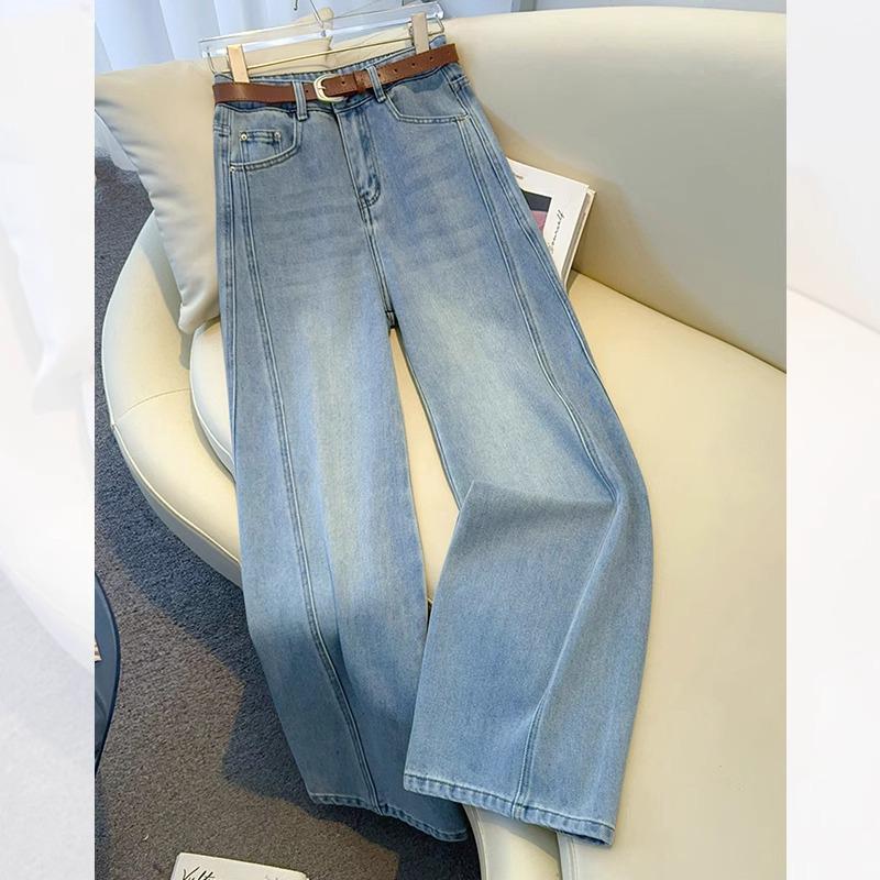 Women s Light Color Retro Wide-Leg Jeans, Summer 2025, Floor-Length Loose Casual Pants L (105-115jin)
Women s Light Color Retro Wide-Leg Jeans, Summer 2025, Floor-Length Loose Casual Pants L (105-115jin)