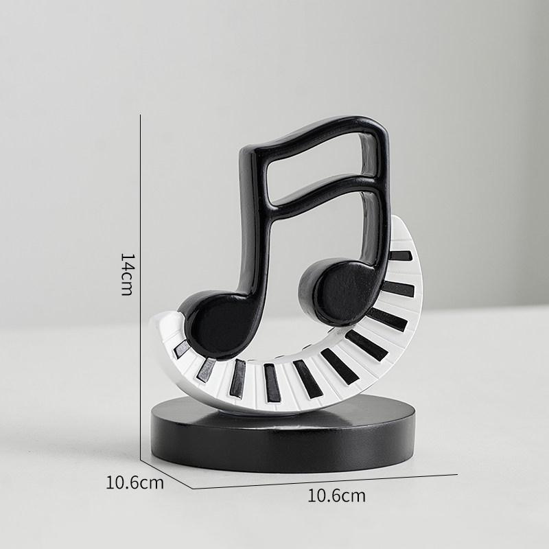 Black and White Symphony Piano Key Musical Note Handicrafts Ornaments Desk Decoration Resin Sculpture Room Aesthetic Decor
Black and White Symphony Piano Key Musical Note Handicrafts Ornaments Desk Decoration Resin Sculpture Room Aesthetic Decor
