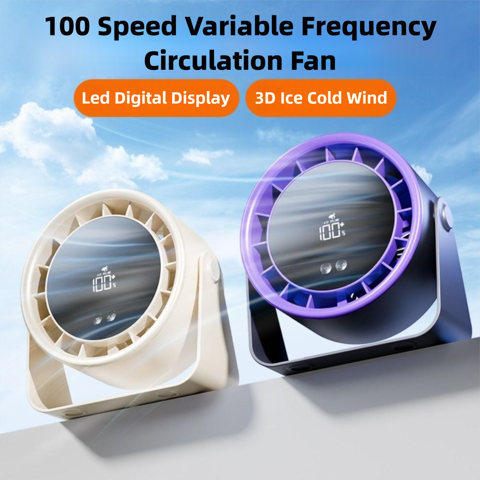 Desktop Desktop turbo fan Rechargeable Rechargeable Electric Fans New Mini Desk Fan Home kitchen Plug in Style фіолетовий
Desktop Desktop turbo fan Rechargeable Rechargeable Electric Fans New Mini Desk Fan Home kitchen Plug in Style фіолетовий