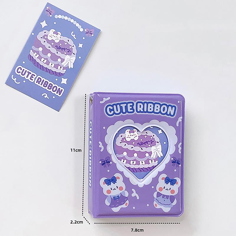 3 Inch Cartoon Photo Album Lovely Photocard Holder Kpop Idol Chasing Collection Book Cake Bear Printing Instax Mini Album фиолетовый
3 Inch Cartoon Photo Album Lovely Photocard Holder Kpop Idol Chasing Collection Book Cake Bear Printing Instax Mini Album фиолетовый