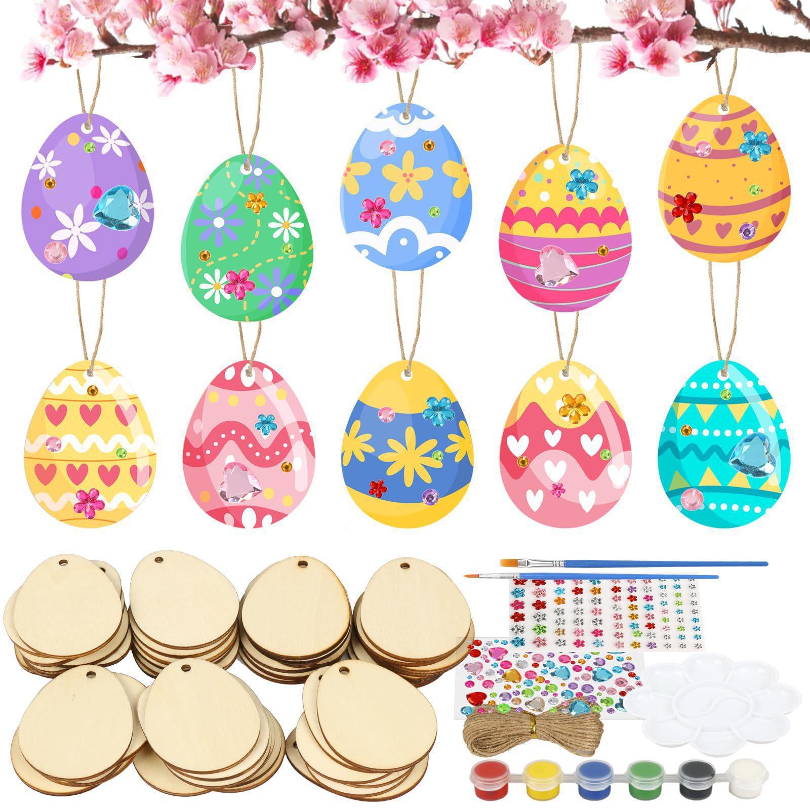 Kids Childrens Arts And Crafts For 4-6 Party Wooden Easter Egg Pieces Wooden Diy Eggs Party Gift Presents Labels Hangers Decorations
Kids Childrens Arts And Crafts For 4-6 Party Wooden Easter Egg Pieces Wooden Diy Eggs Party Gift Presents Labels Hangers Decorations