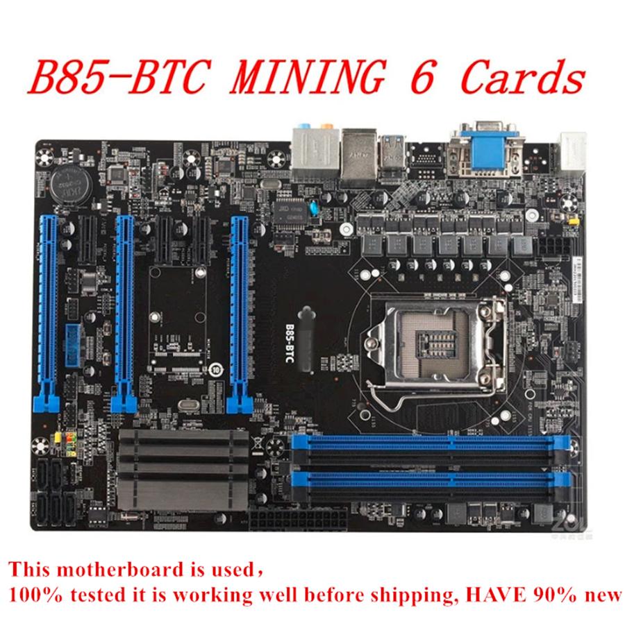mining BTC B85-BTC 6PCI-E Desktop Motherboard TB85 B85 B250 H110 BTC LGA 1150 DDR3 16G SATA3 USB3.0 ATX BTC Mining Motherboard
mining BTC B85-BTC 6PCI-E Desktop Motherboard TB85 B85 B250 H110 BTC LGA 1150 DDR3 16G SATA3 USB3.0 ATX BTC Mining Motherboard