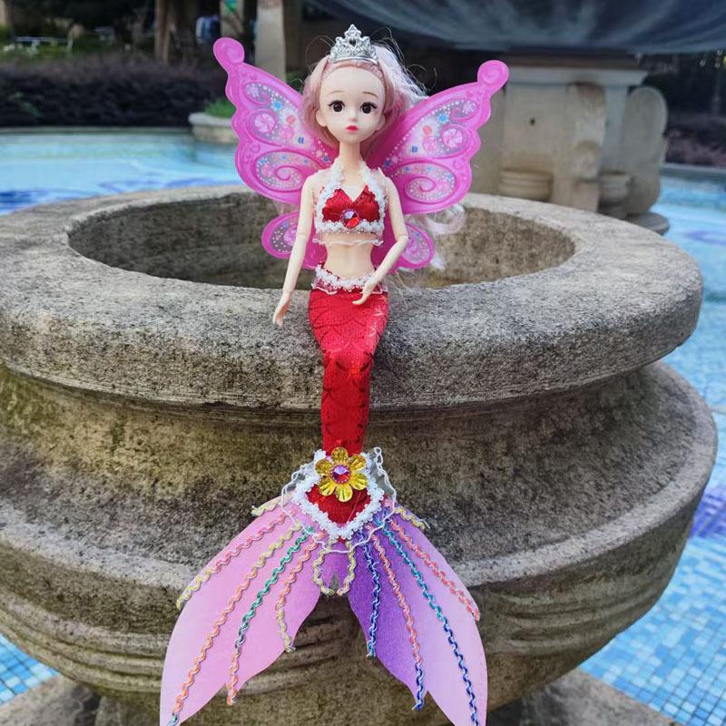 Кукла-русалка с подсветкой, кукла, кукла-девочка, подарок, детская игрушка 45cm
Кукла-русалка с подсветкой, кукла, кукла-девочка, подарок, детская игрушка 45cm