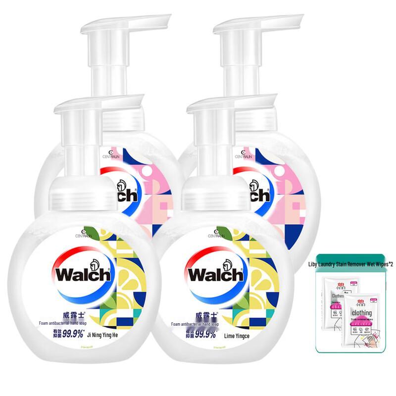 Walch Antibacterial Foam Hand Soap & Wipes Multipack
Walch Antibacterial Foam Hand Soap & Wipes Multipack