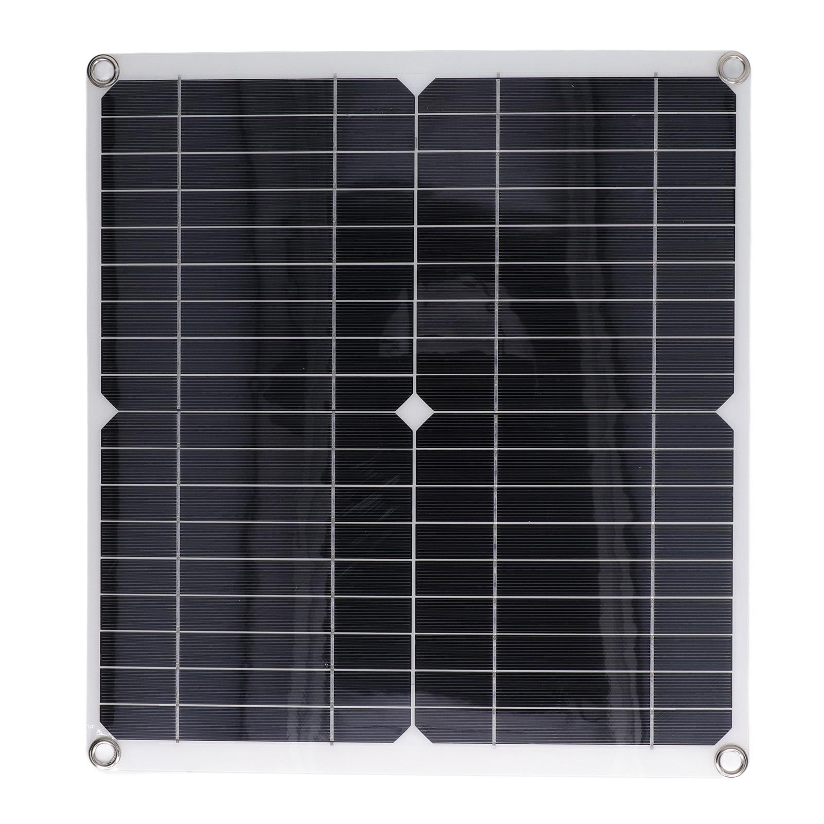 Комплект солнечных панелей, моно, интеллектуальная защита, гибкая солнечная панель с контроллером 100 А для автономного электроснабжения