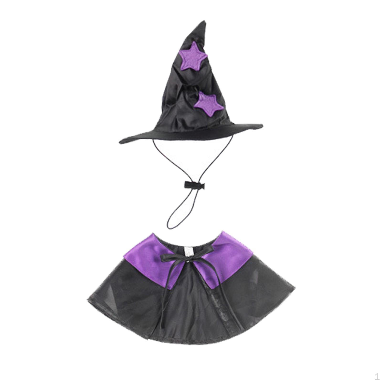 Cloak Hat Halloween Costume Pet Cosplay Kittens Fancy Holiday Decoration Accessories S
Cloak Hat Halloween Costume Pet Cosplay Kittens Fancy Holiday Decoration Accessories S
