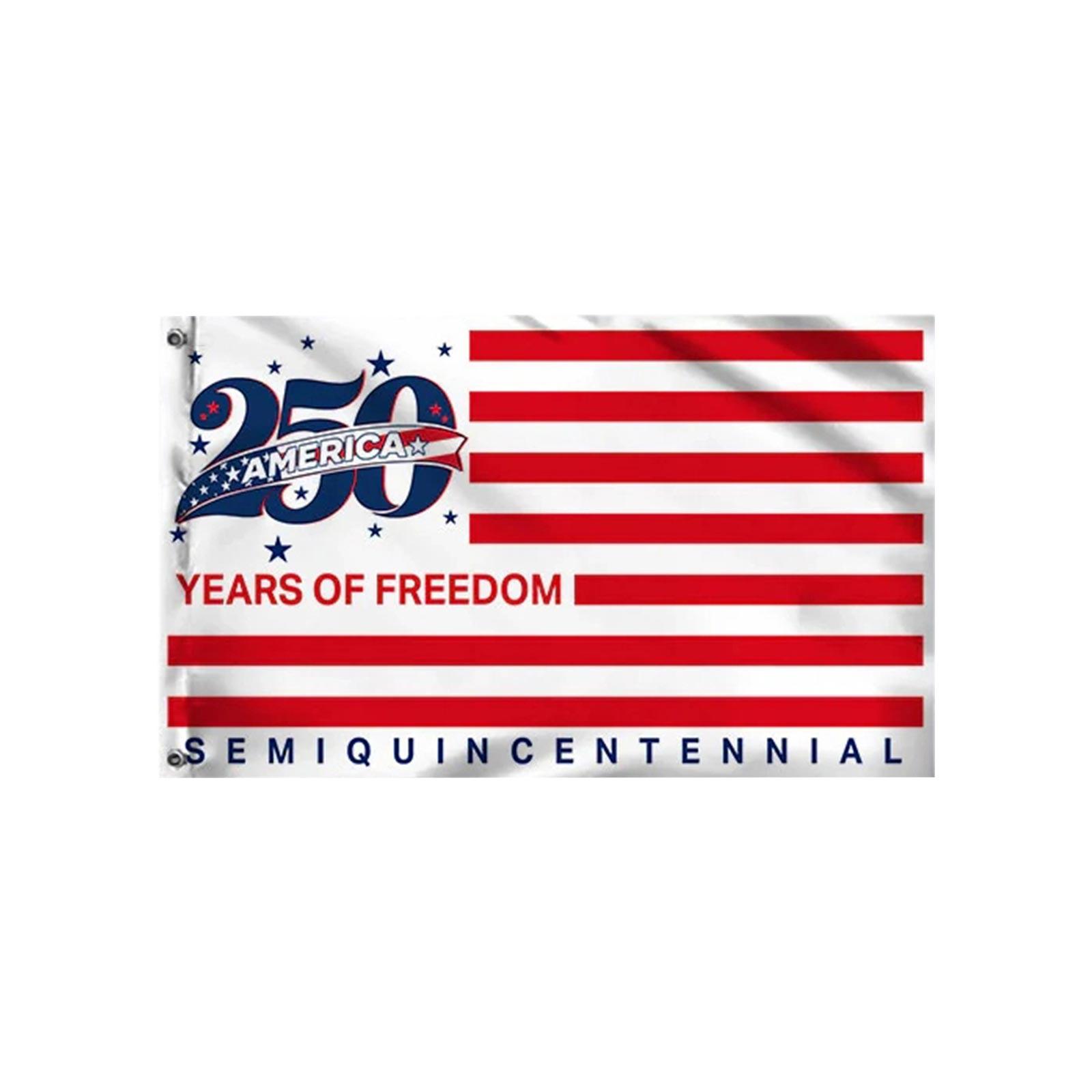 U.S. 0th Anniversary Commemorative Flag (0*10, One Sided) One Size
U.S. 0th Anniversary Commemorative Flag (0*10, One Sided) One Size