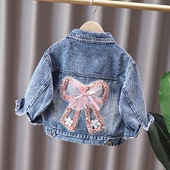 Spring Autumn 2-12 Years Girls Denim Jacket Baby Kids Jean Coats for Girls Cute Lace Bow Design Children Outerwear Clothing 160 рожевий
Spring Autumn 2-12 Years Girls Denim Jacket Baby Kids Jean Coats for Girls Cute Lace Bow Design Children Outerwear Clothing 160 рожевий