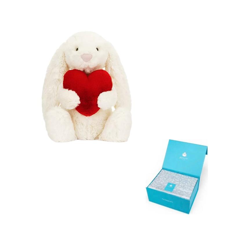 JELLYCAT Лялька-кролик Бонні з червоним серцем до Дня святого Валентина Плюшева лялька Висота 18/31 см 2025 New Arrival Box
JELLYCAT Лялька-кролик Бонні з червоним серцем до Дня святого Валентина Плюшева лялька Висота 18/31 см 2025 New Arrival Box