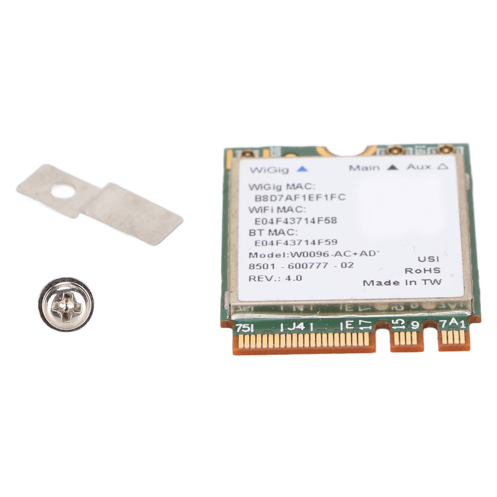 Wireless Net Card 867Mbps M.2 NGFF Wide Coverage 2.4Ghz 5Ghz Wireless Card for Computer Laptop
Wireless Net Card 867Mbps M.2 NGFF Wide Coverage 2.4Ghz 5Ghz Wireless Card for Computer Laptop