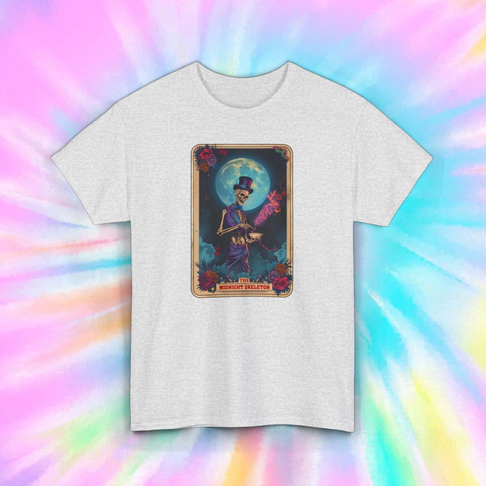 Midnight Skeleton Tarot T-Shirt | Mystical Night Sky | Gothic Graphic Shirt 5XL різнокольоровий
Midnight Skeleton Tarot T-Shirt | Mystical Night Sky | Gothic Graphic Shirt 5XL різнокольоровий