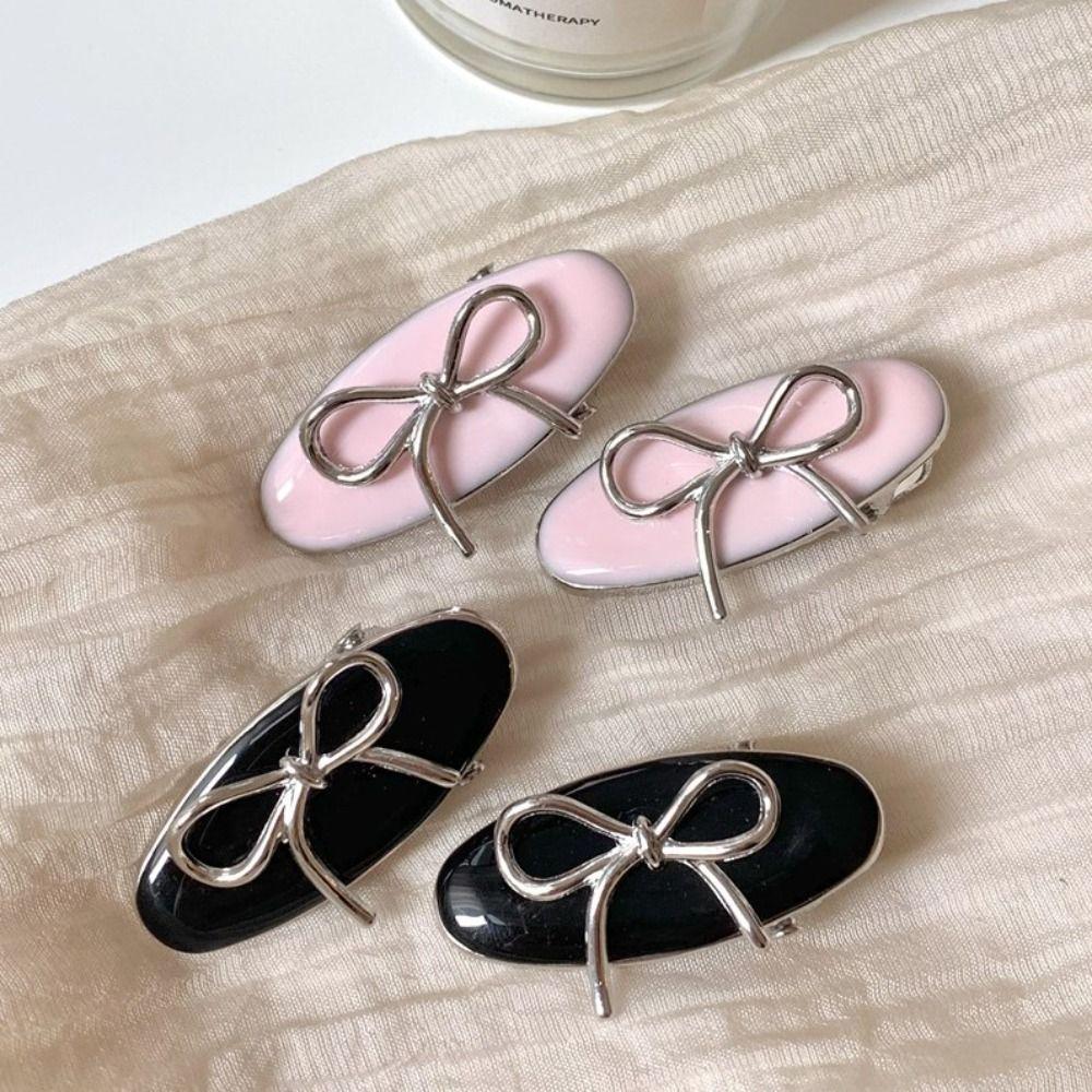 Sweet Chic Bang Side Clip Oil Drop Bow Cute Duckbill Clip Retro Y2K Oval Barrettes Girls розовый
Sweet Chic Bang Side Clip Oil Drop Bow Cute Duckbill Clip Retro Y2K Oval Barrettes Girls розовый