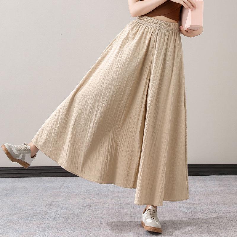 Женский летний комплект 2024 года из ледяного шелка для защиты от солнца: Быстросохнущий топ с повседневными облегающими брюками-юбкой M
Женский летний комплект 2024 года из ледяного шелка для защиты от солнца: Быстросохнущий топ с повседневными облегающими брюками-юбкой M