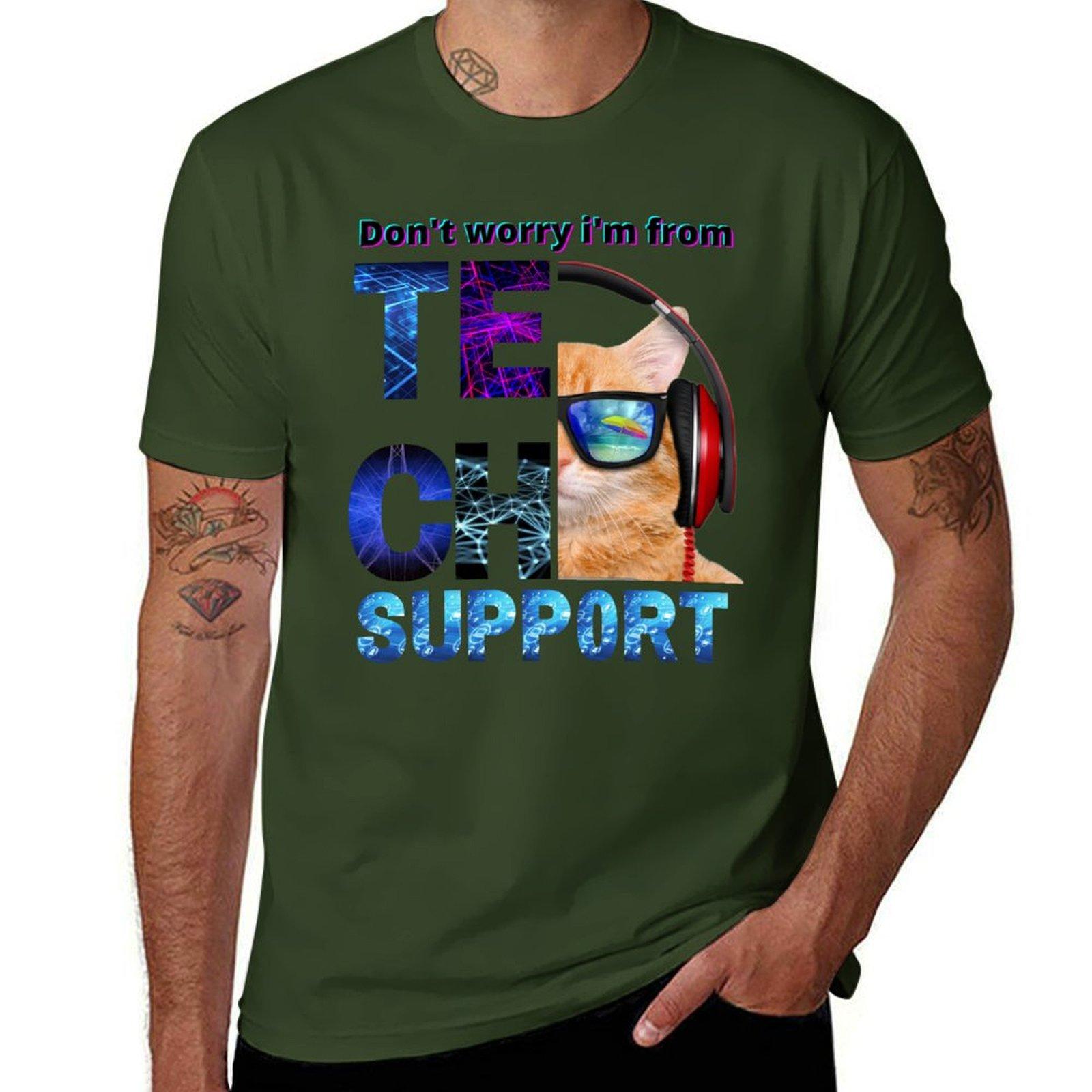 Dont worry im from tech support Tshirt graphics vintage kawaii clothes korean fashion workout shirts for men 4XL
Dont worry im from tech support Tshirt graphics vintage kawaii clothes korean fashion workout shirts for men 4XL