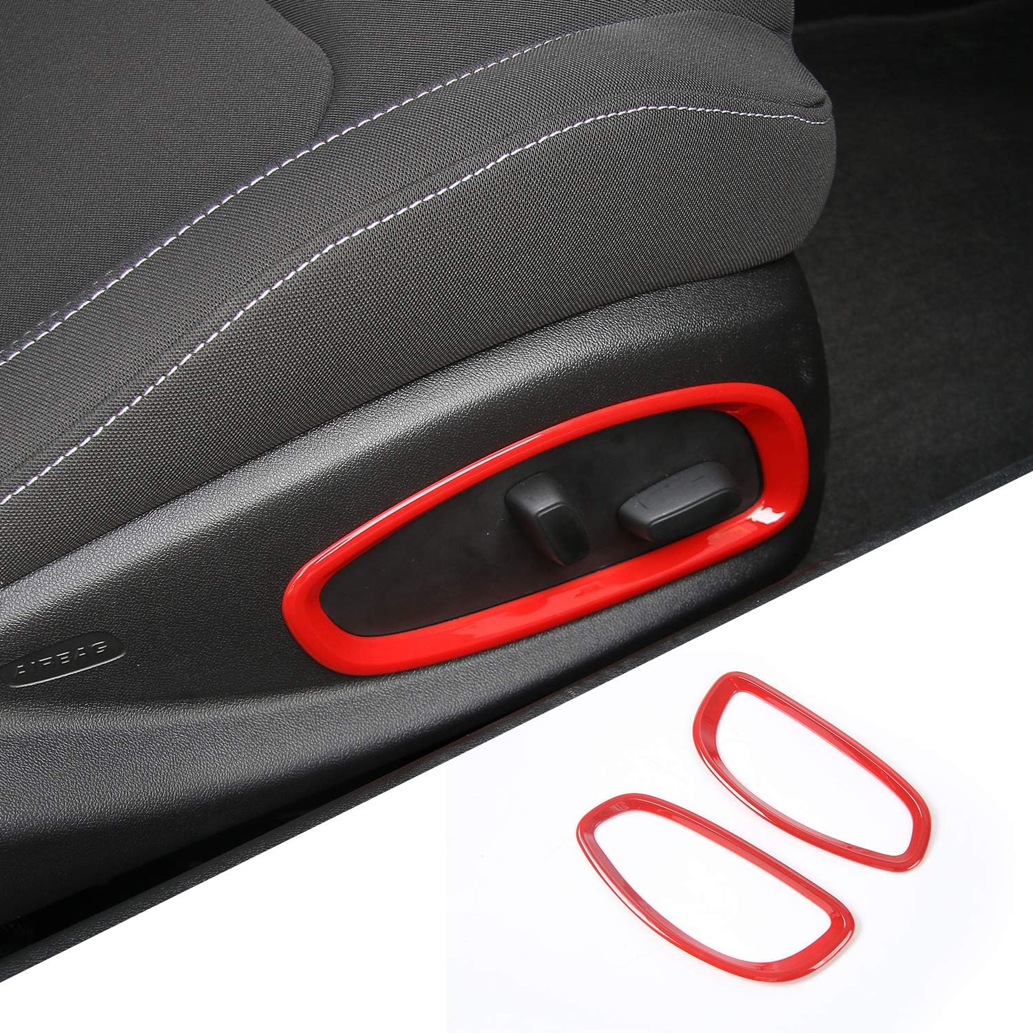 JeCar for Camaro Interior Accessories Seat Adjustment Button Panel Cover Ring for Chevrolet Camaro 2017 Up (Red) червоний
JeCar for Camaro Interior Accessories Seat Adjustment Button Panel Cover Ring for Chevrolet Camaro 2017 Up (Red) червоний