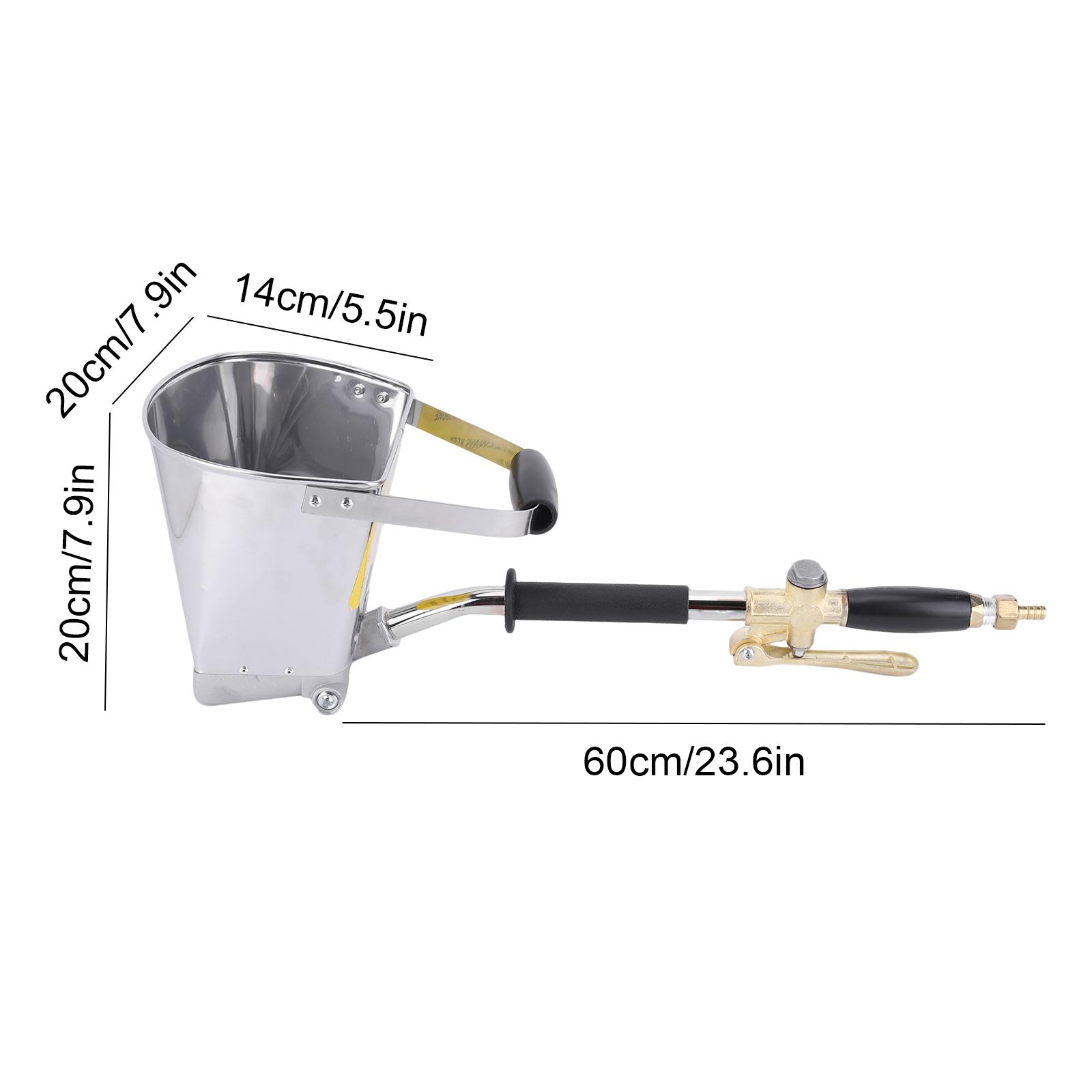 4 Jet Mortar Spray Gun Wall Cement Spray Gun Stucco Concrete Sprayer Portable Spraying Machine Tool for Home Wall Painting
4 Jet Mortar Spray Gun Wall Cement Spray Gun Stucco Concrete Sprayer Portable Spraying Machine Tool for Home Wall Painting