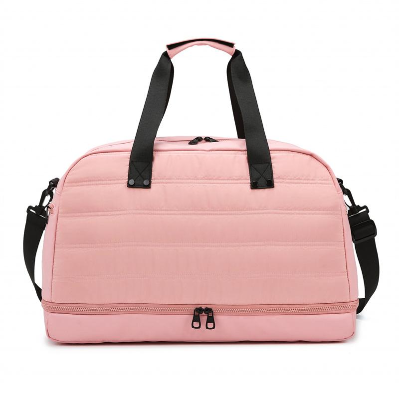 Женская фитнес-сумка для йоги с сухим и мокрым отделением, отделением для обуви, для досуга, поездок на работу, большая вместимость, дорожная сумка-тележка розовый
Женская фитнес-сумка для йоги с сухим и мокрым отделением, отделением для обуви, для досуга, поездок на работу, большая вместимость, дорожная сумка-тележка розовый