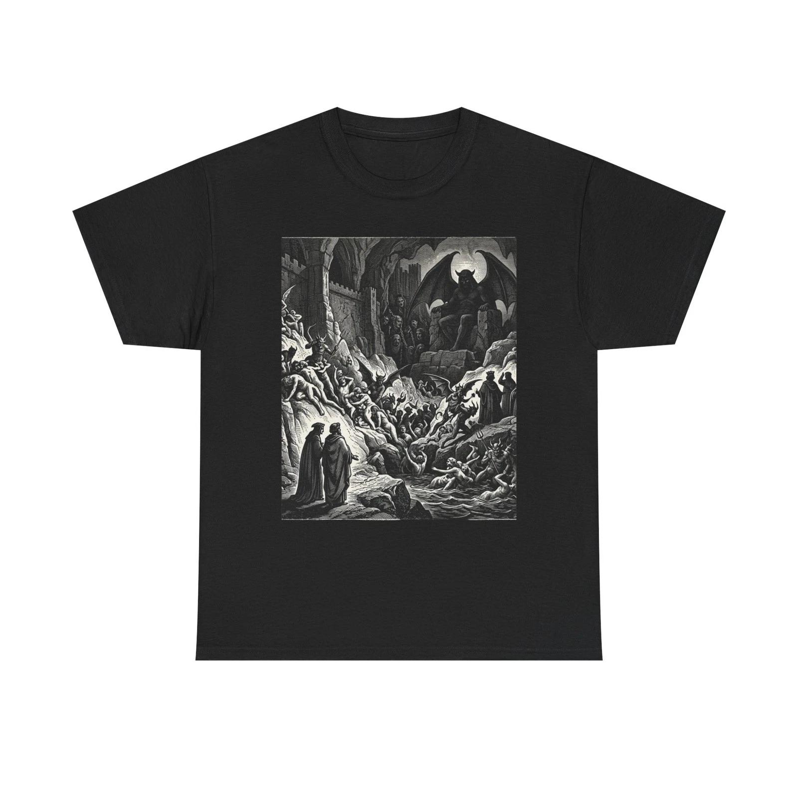 Gustave Doré Dante Inferno Illustration Tee | Classical Engraving T-Shirt S
Gustave Doré Dante Inferno Illustration Tee | Classical Engraving T-Shirt S