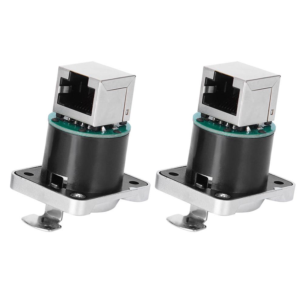 2 шт. угловой разъем RJ45, огнестойкий изоляционный материал, авиационный штекер YTRJ45
2 шт. угловой разъем RJ45, огнестойкий изоляционный материал, авиационный штекер YTRJ45