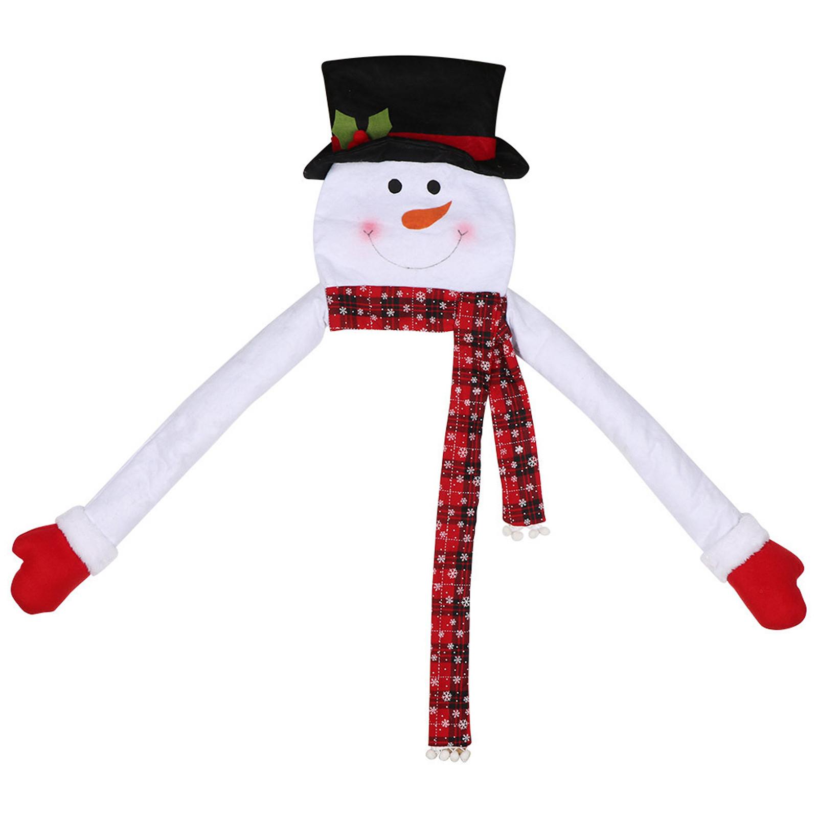 Christmas Tree Topper Large Snowman Hugger-Black Topper Snowman With Red Black Plaid Scarf Tree Topper
Christmas Tree Topper Large Snowman Hugger-Black Topper Snowman With Red Black Plaid Scarf Tree Topper