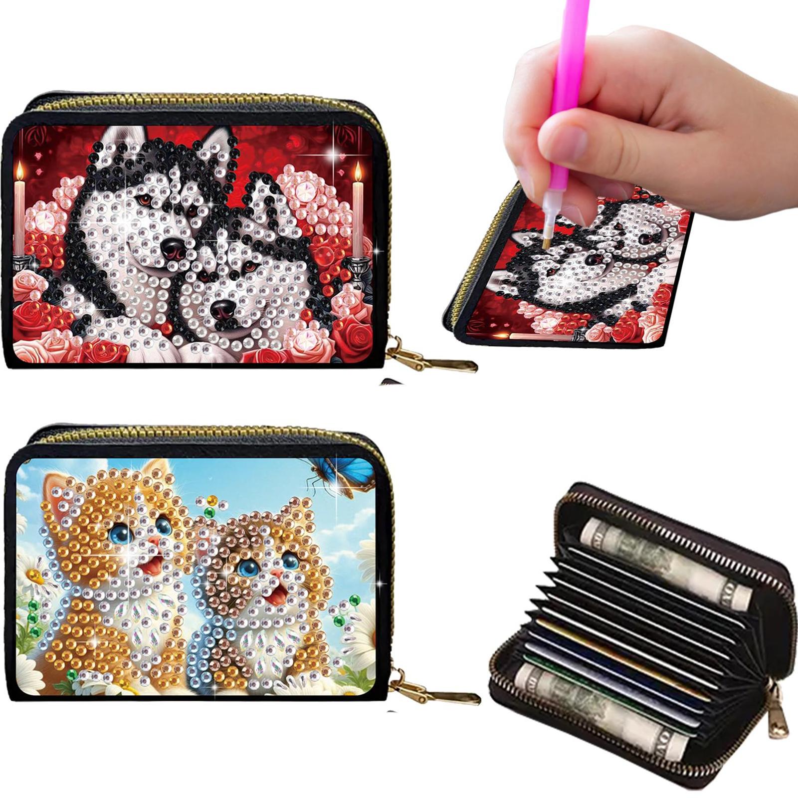 2pcs Animal Pattern Diamond Painting Credit Card Pocket ID Organizer DIY Diamond Painting Art Kit for Holiday and Everyday Use
2pcs Animal Pattern Diamond Painting Credit Card Pocket ID Organizer DIY Diamond Painting Art Kit for Holiday and Everyday Use