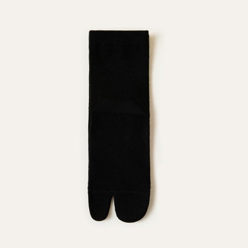 Женские весенне-осенние однотонные хлопковые носки с пальцами, тонкие шлепанцы, антибактериальные двухпалые деревянные сабо, носки средней длины чёрный
Женские весенне-осенние однотонные хлопковые носки с пальцами, тонкие шлепанцы, антибактериальные двухпалые деревянные сабо, носки средней длины чёрный