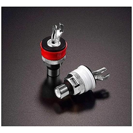 FURUTECH ADL grade RCA 24K set of High-end connector, gold-plated, 2, FP901® сірий колір
FURUTECH ADL grade RCA 24K set of High-end connector, gold-plated, 2, FP901® сірий колір
