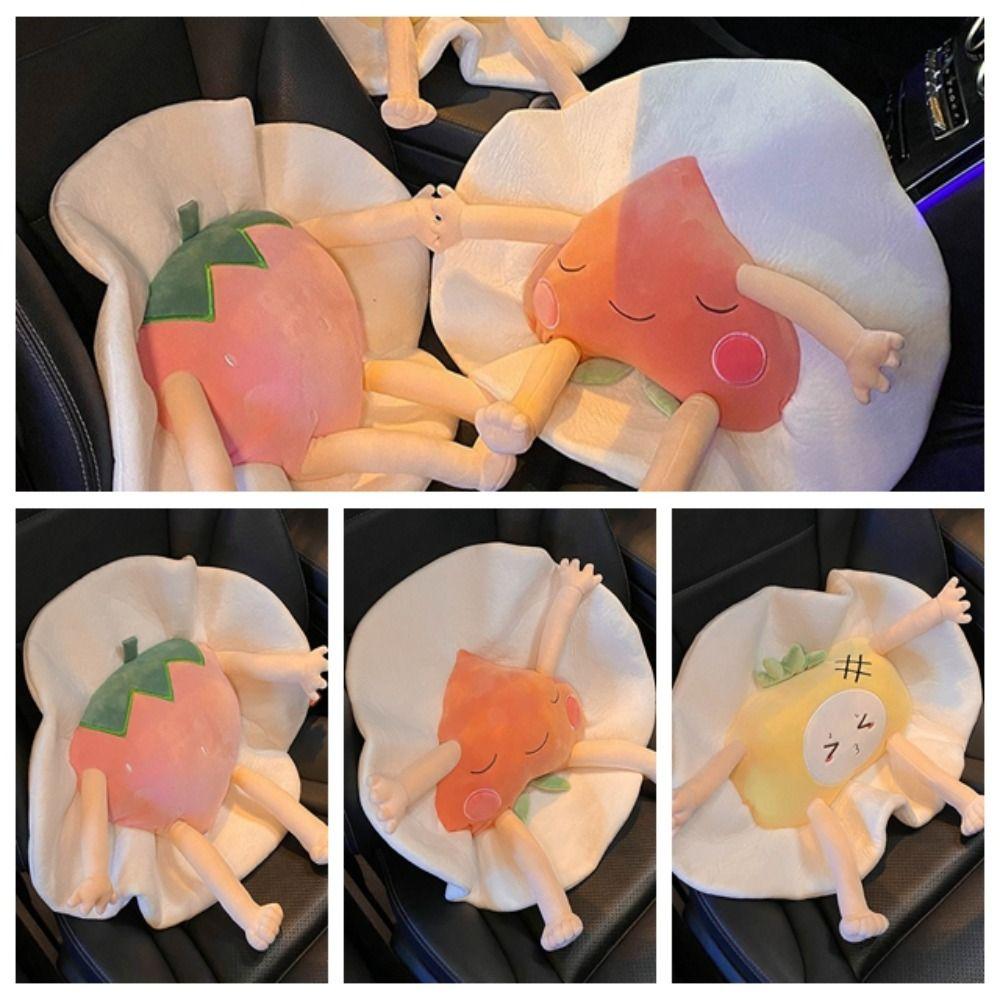 Plush Strawberry Auto Waist Support Cushion Strawberry Plush Back Lumbar Cushion Car Accessories Pineapple
Plush Strawberry Auto Waist Support Cushion Strawberry Plush Back Lumbar Cushion Car Accessories Pineapple