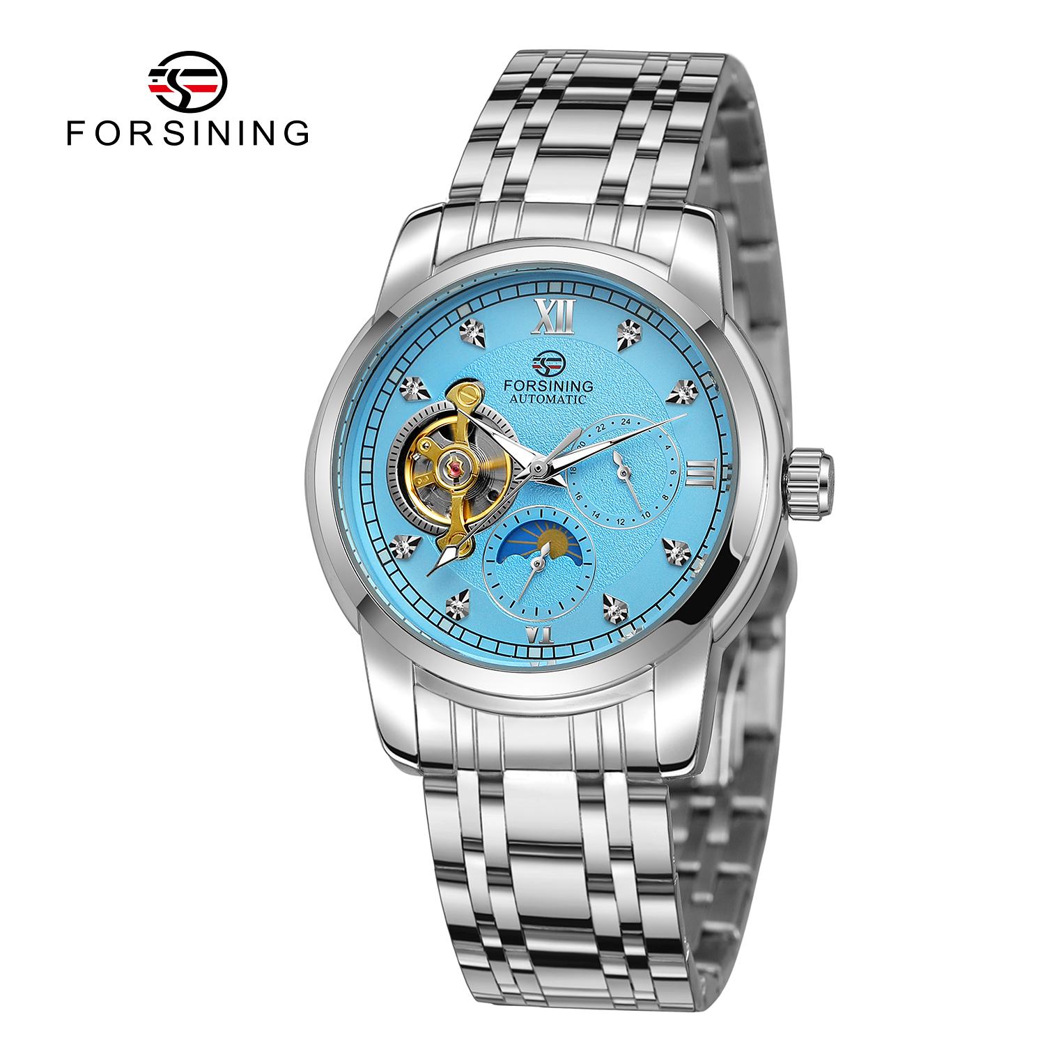 Men s Fashion Luxury Business Metal Strap Tourbillon Luminous Automatic Mechanical Watch Artificial Diamond Wristwatch синій
Men s Fashion Luxury Business Metal Strap Tourbillon Luminous Automatic Mechanical Watch Artificial Diamond Wristwatch синій