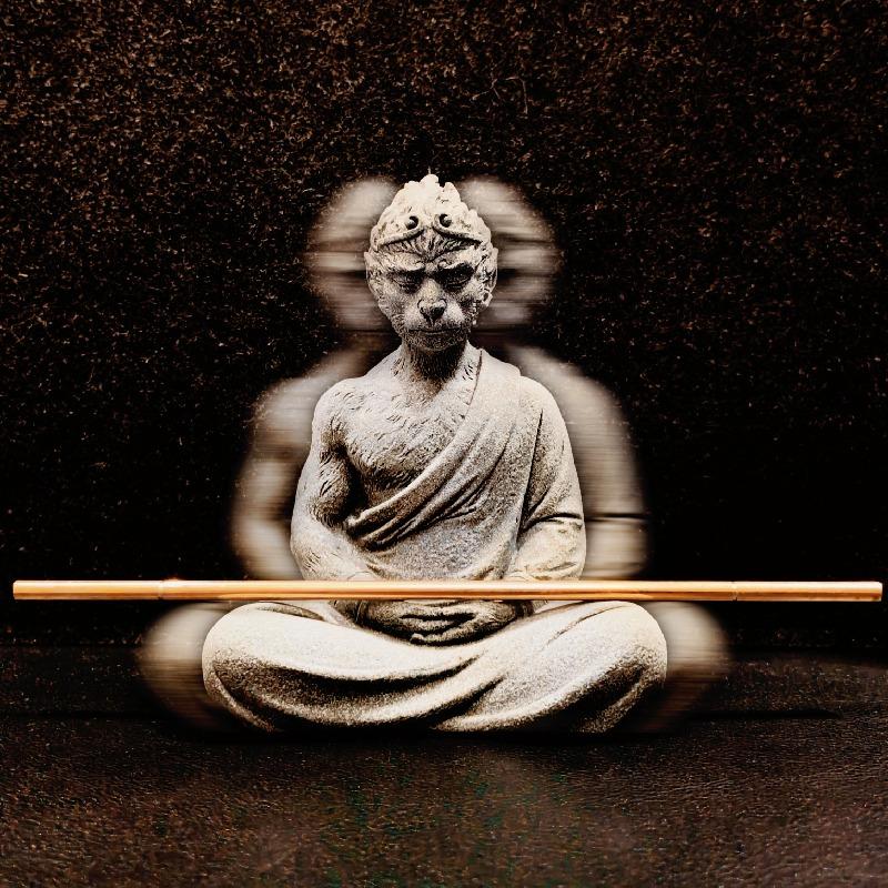 Укун Черный Миф Орнамент Игровой Периферийный Декор Ручной Работы Золотой Обруч Палочка Обезьяна Солнца Ци Тянь Да Шэн Подставка Для Ручки default