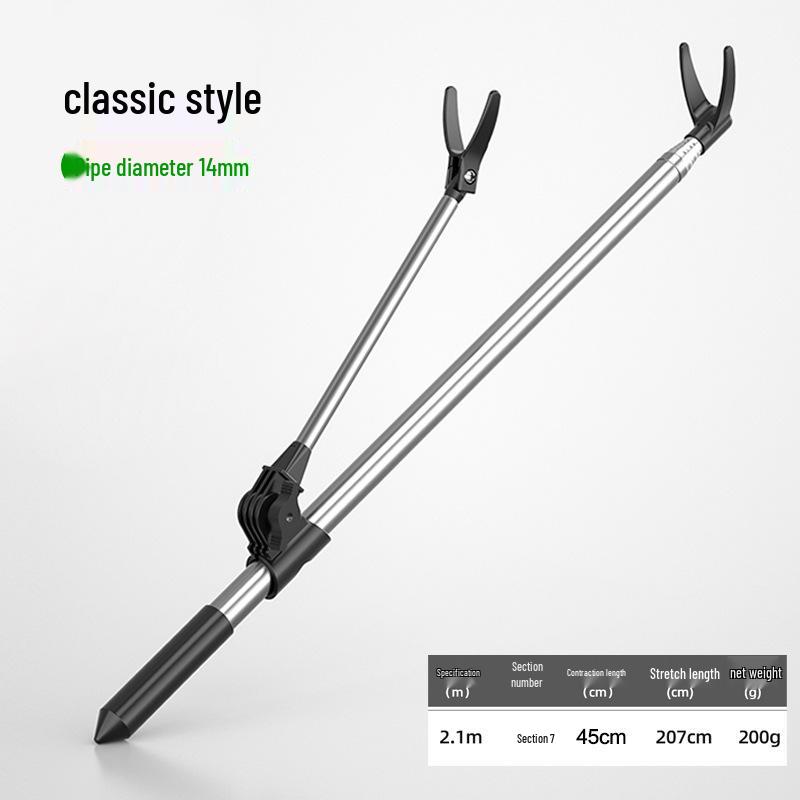 Thickened Fishing Rod Holder and Stand 2.1m
Thickened Fishing Rod Holder and Stand 2.1m