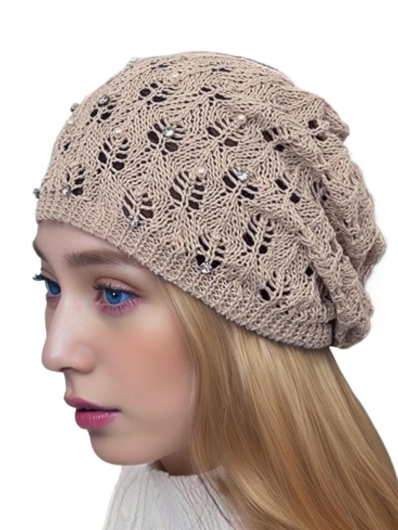 Весна Літо Нові В язані Шапки для Жінок Перли Ажурні Еластичні Повсякденні Біні One Size хакі
Весна Літо Нові В язані Шапки для Жінок Перли Ажурні Еластичні Повсякденні Біні One Size хакі