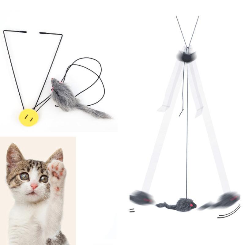 Cat Toys Telescopic Hanging Door Type Funny Stick Cat Grab Rope Pet Self-hey Toy Cat Interactive Training Tool Pet Supplies
Cat Toys Telescopic Hanging Door Type Funny Stick Cat Grab Rope Pet Self-hey Toy Cat Interactive Training Tool Pet Supplies