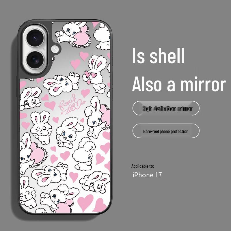 Yingkaida Мультяшный зеркальный чехол для телефона для iPhone iPhone 17
Yingkaida Мультяшный зеркальный чехол для телефона для iPhone iPhone 17