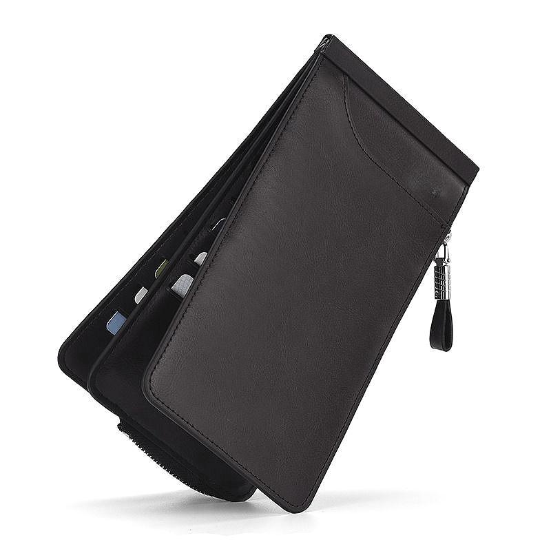 Men’s Long PU Leather Wallet Large Capacity Zipper Clutch Wallet 26 Card Slots Phone Holder Coin Purse Business Wallet for Men Women
Men’s Long PU Leather Wallet Large Capacity Zipper Clutch Wallet 26 Card Slots Phone Holder Coin Purse Business Wallet for Men Women
