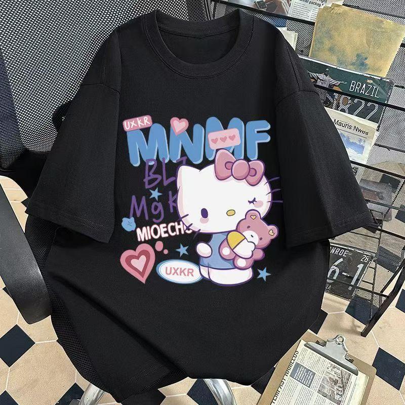Sanrios 2026 Summer New Collection HelloKitt Graffiti Cartoon Print Pure Cotton Breathable Womens ShortSleeved TShirt S
Sanrios 2026 Summer New Collection HelloKitt Graffiti Cartoon Print Pure Cotton Breathable Womens ShortSleeved TShirt S