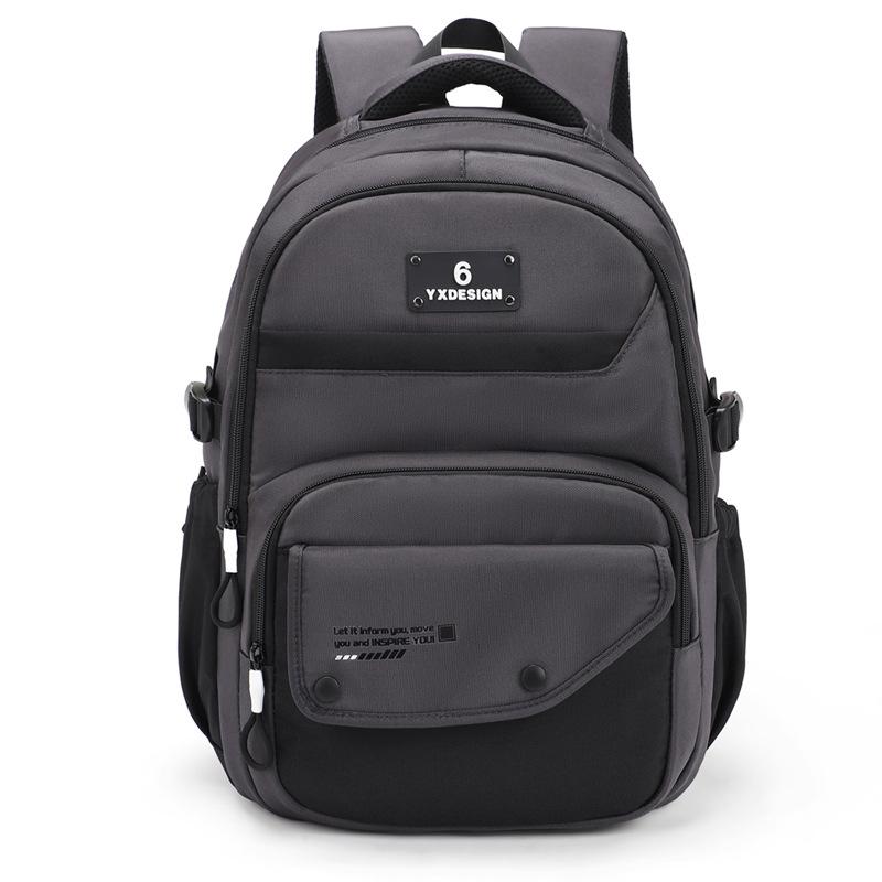 Рюкзак для школьников младших классов, женский, 3-9 классов, большая вместительная школьная сумка, легкий мужской дорожный рюкзак с цветными блоками темно-серого
Рюкзак для школьников младших классов, женский, 3-9 классов, большая вместительная школьная сумка, легкий мужской дорожный рюкзак с цветными блоками темно-серого